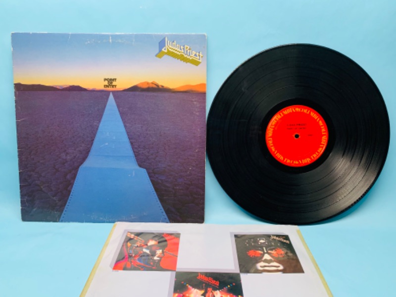 Photo 1 of 802926…Judas priest vinyl record in plastic sleeve 