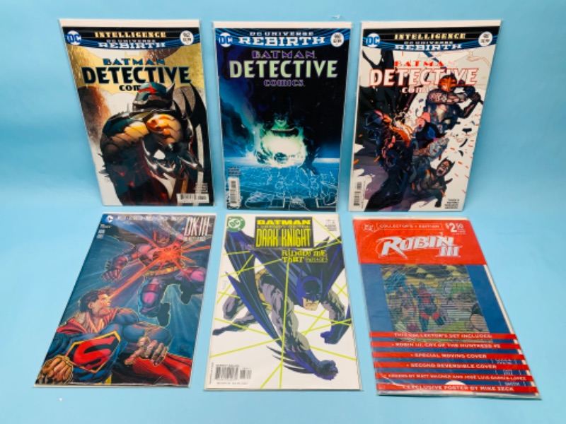 Photo 1 of 802946…6 Batman comics in plastic sleeves