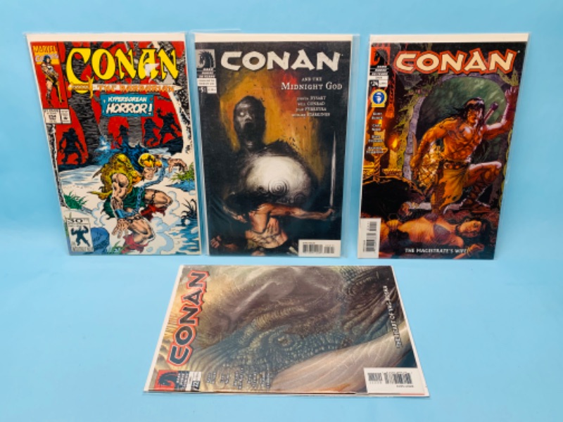 Photo 1 of 802948…4 Conan comics in Plastic sleeves