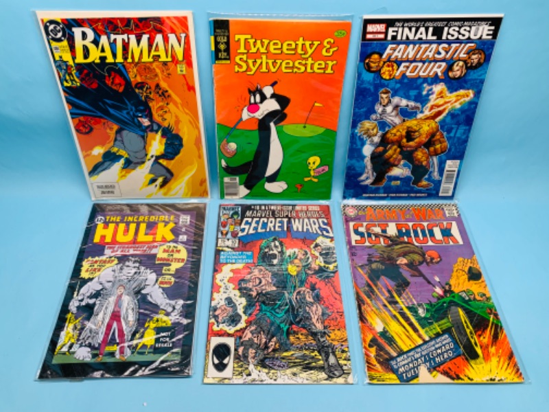 Photo 1 of 802955…6 Comics  in plastic sleeves