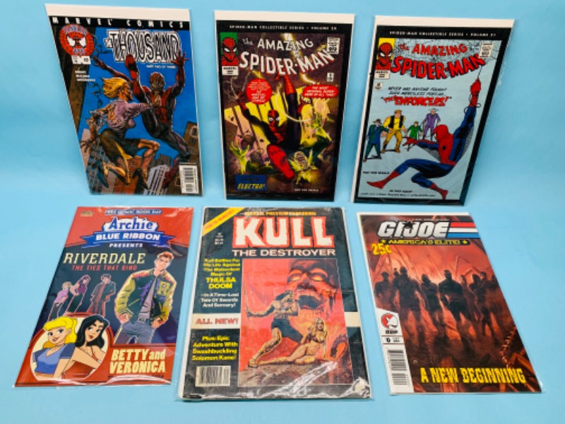 Photo 1 of 802956…6 comics in plastic sleeves