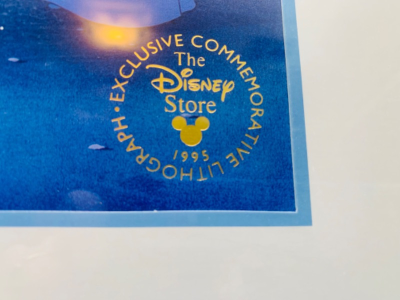 Photo 2 of 802967…Disney exclusive commemorative lithograph 