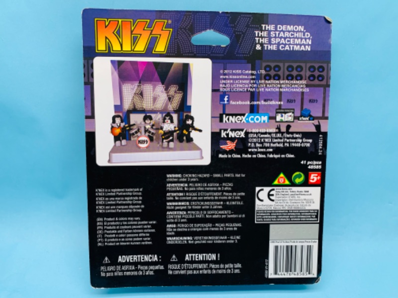 Photo 2 of 802974… kiss k’nex  set in package 