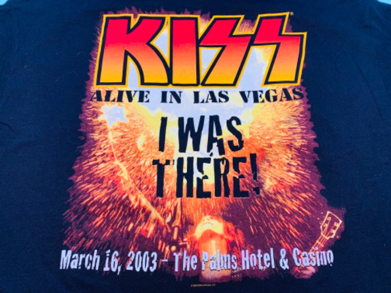 Photo 3 of 802994…kiss alive in Las Vegas concert t-shirt size 2xl 