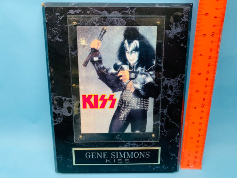 Photo 1 of 803010…kiss gene Simmons plaque 