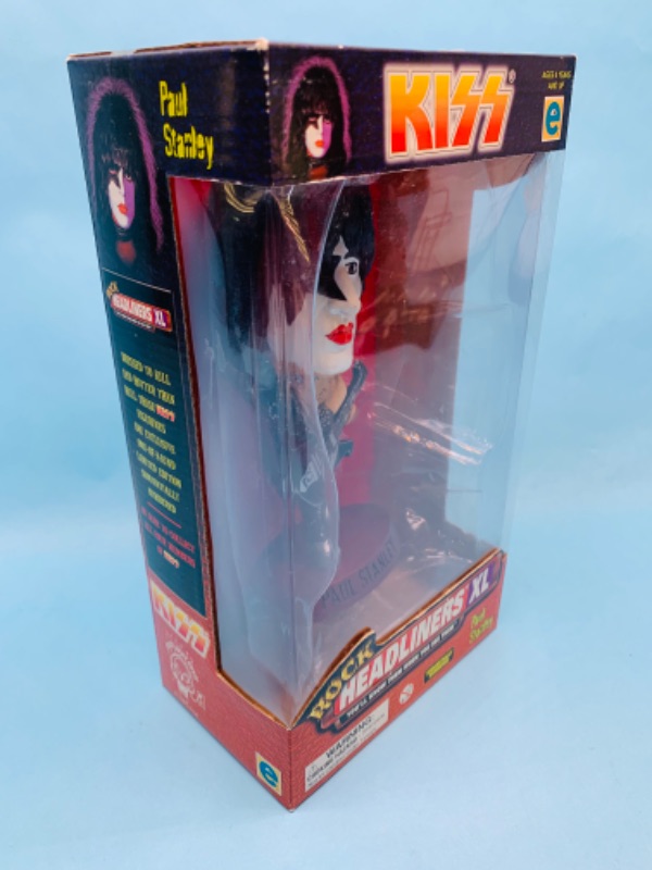 Photo 2 of 803013…kiss rock headliners xl Paul Stanley figure in original box 