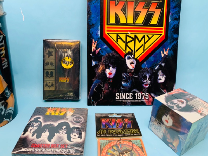 Photo 3 of 803018…kiss collectibles- cups, playing cards, coasters, cologne, and more 