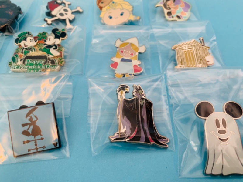 Photo 2 of 803021…15 Disney pins in bags