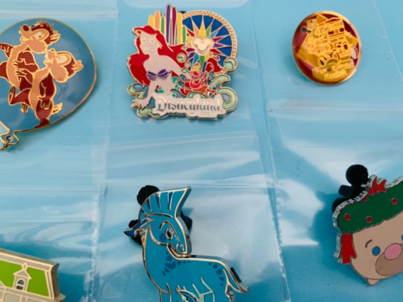 Photo 3 of 803022…15 Disney pins in plastic bags