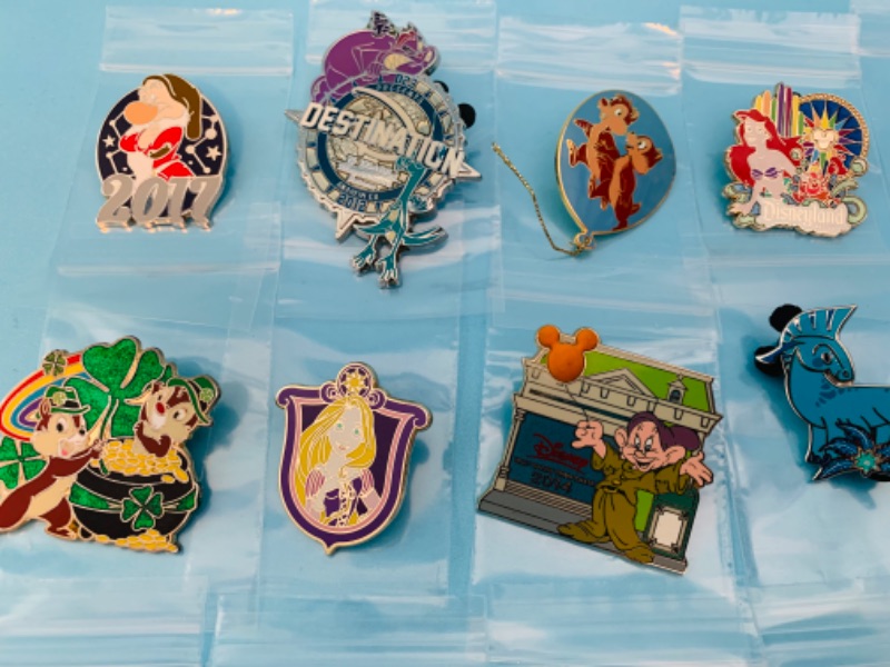 Photo 5 of 803022…15 Disney pins in plastic bags