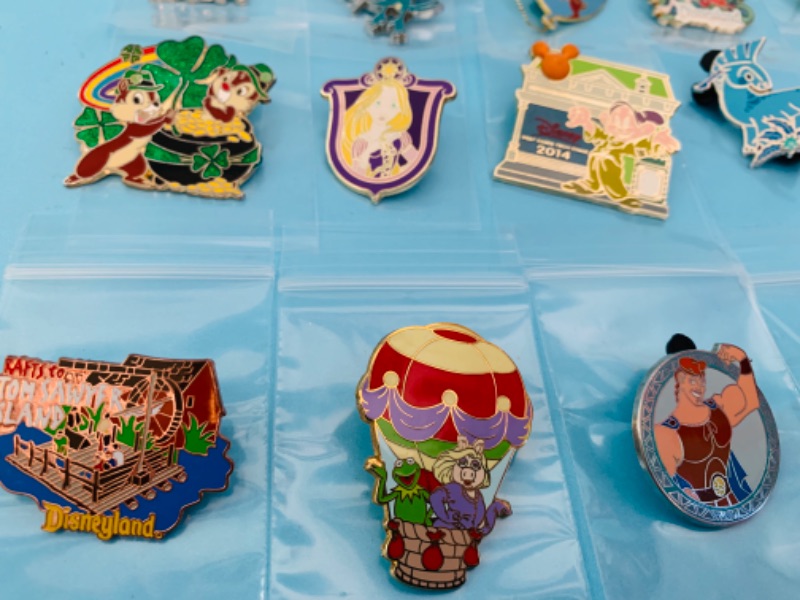 Photo 2 of 803022…15 Disney pins in plastic bags