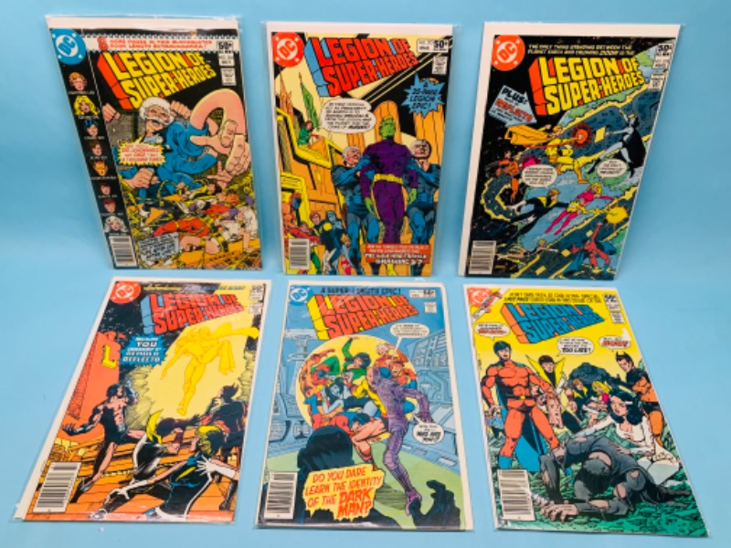 Photo 1 of 803024…6 vintage $.50 DC comics in plastic sleeves 