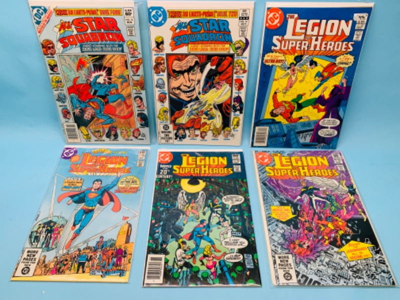 Photo 1 of 803032…6 vintage $.60 DC comics in plastic sleeves 