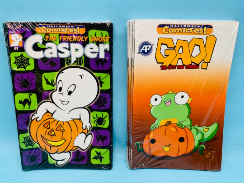 Photo 1 of 803035… 2 Halloween comicfest 25 mini comics each in sealed packages 