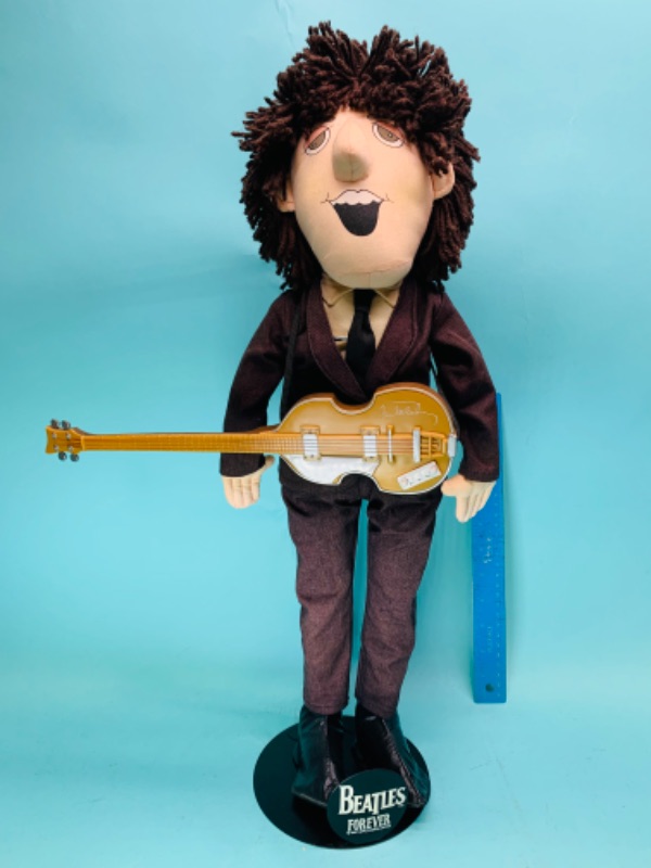 Photo 1 of 803043… Beatles Forever Applause doll Paul McCartney with stand 23” tall