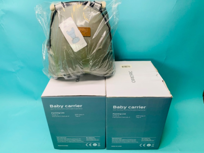 Photo 5 of 803045…4 new omorc baby carriers in boxes retail $280.00