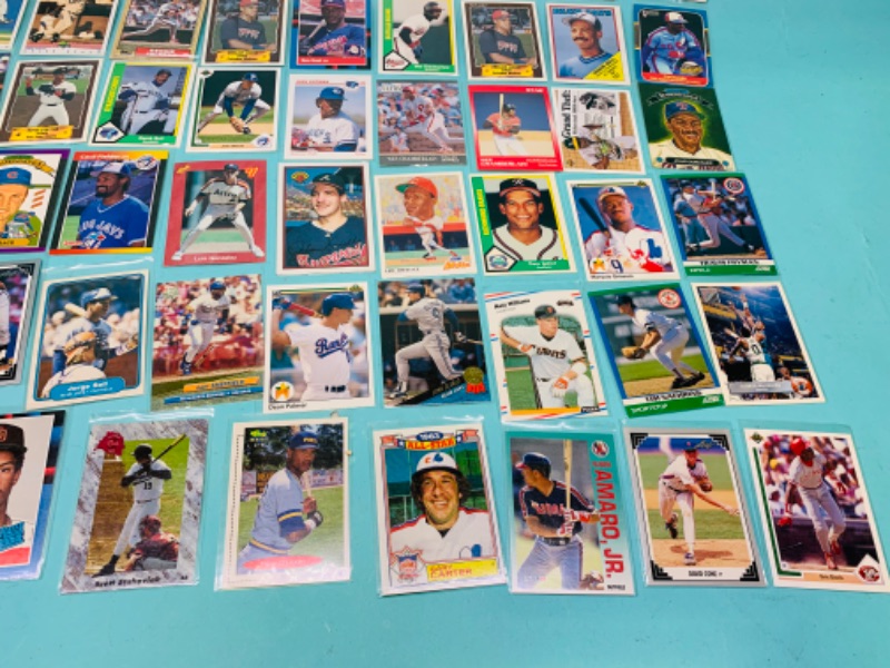 Photo 2 of 803051… 70 misc baseball cards in plastic sleeves 