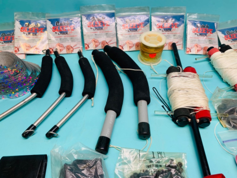 Photo 1 of 803107…kite supplies- handles, string, tails, and more 