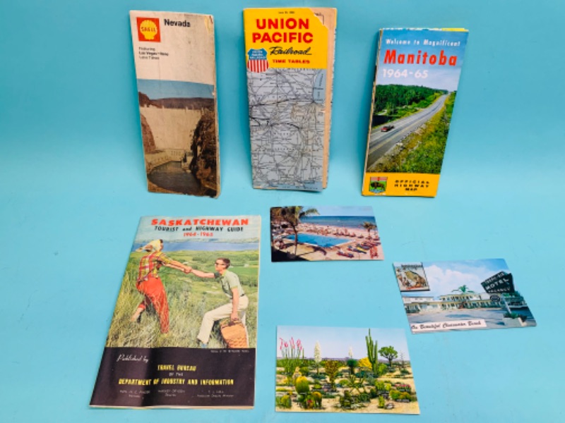 Photo 1 of 803116…vintage maps and post cards 