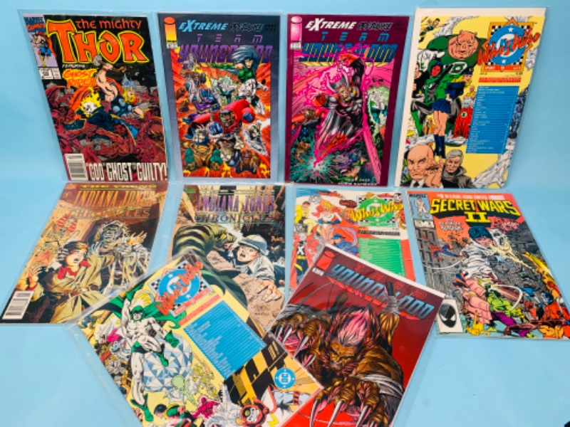 Photo 1 of 803135…10 comics in plastic sleeves 