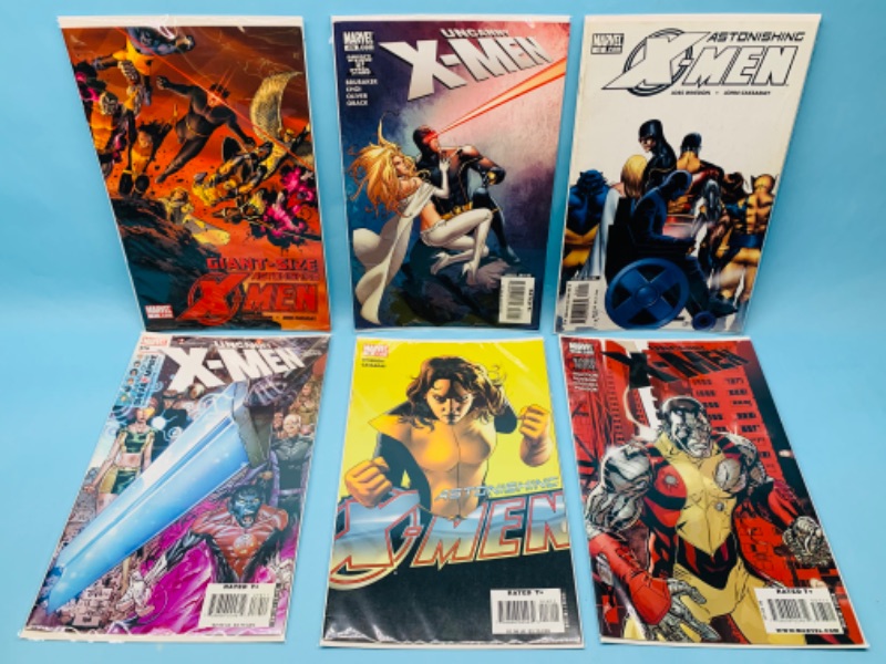 Photo 1 of 803137…6 X-men comics in plastic sleeves 