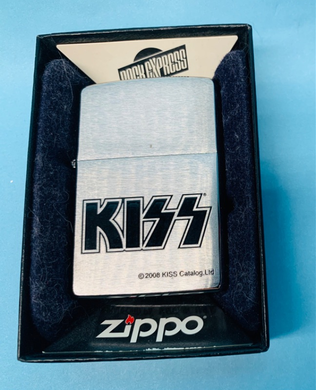 Photo 1 of 803172…kiss zippo lighter 