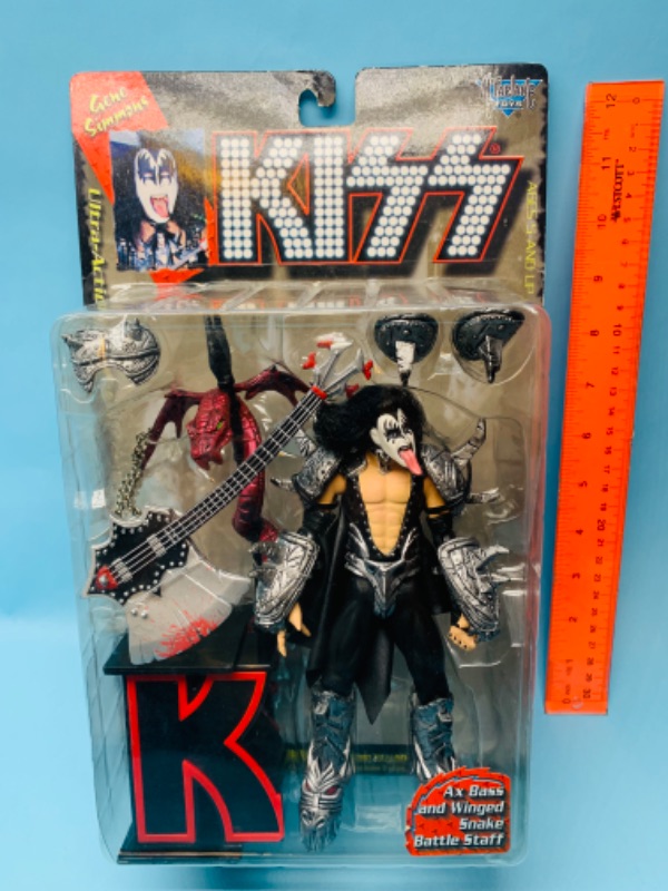 Photo 2 of 803175…mcfarlane toys kiss gene Simmons ultra action figure in original package 