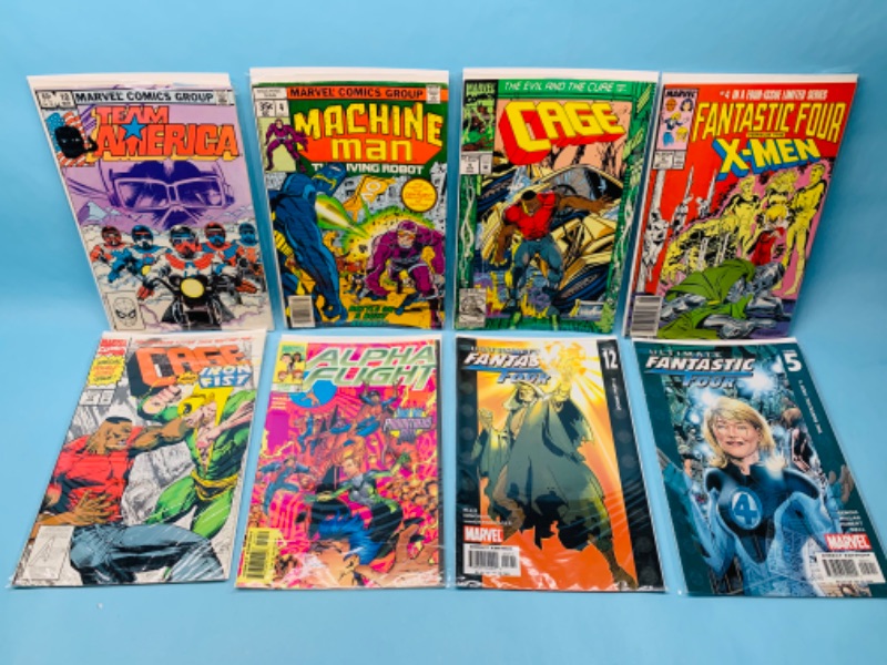 Photo 1 of 803176…8 vintage comics in plastic sleeves 