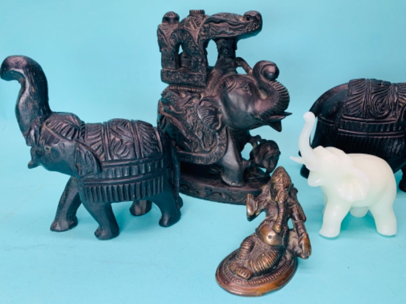 Photo 3 of 803192…elephant collectibles made in India 