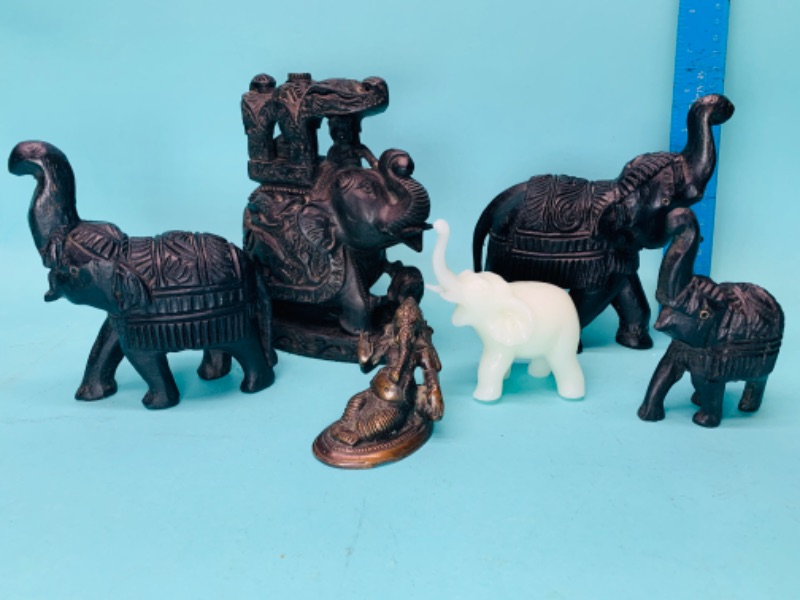 Photo 1 of 803192…elephant collectibles made in India 