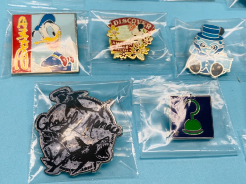 Photo 4 of 803222…15 Disney pins in plastic bags 