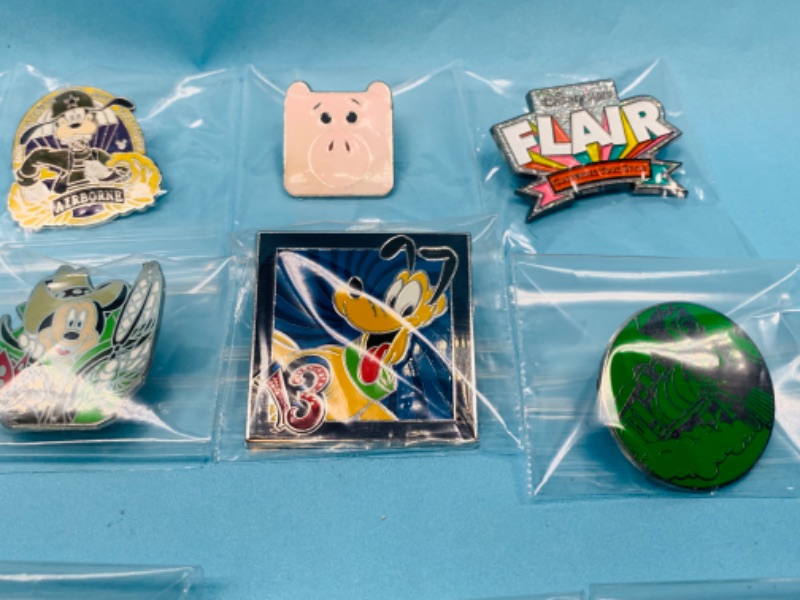 Photo 5 of 803222…15 Disney pins in plastic bags 