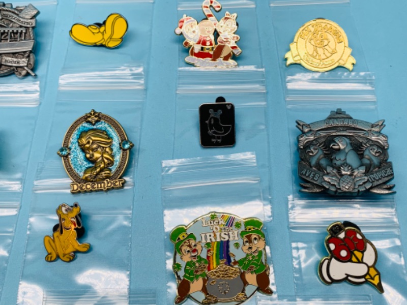 Photo 5 of 803224…15 Disney pins in plastic bags 