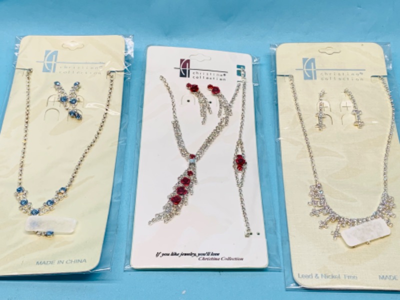 Photo 1 of 803245…3 fashion jewelry sets in packages 