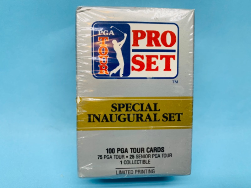 Photo 1 of 803250…sealed pro set special inaugural set PGA tour cards 