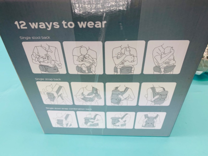 Photo 1 of 803259… 4 omorc baby carriers in packages 12 ways to wear  retail $280.00 