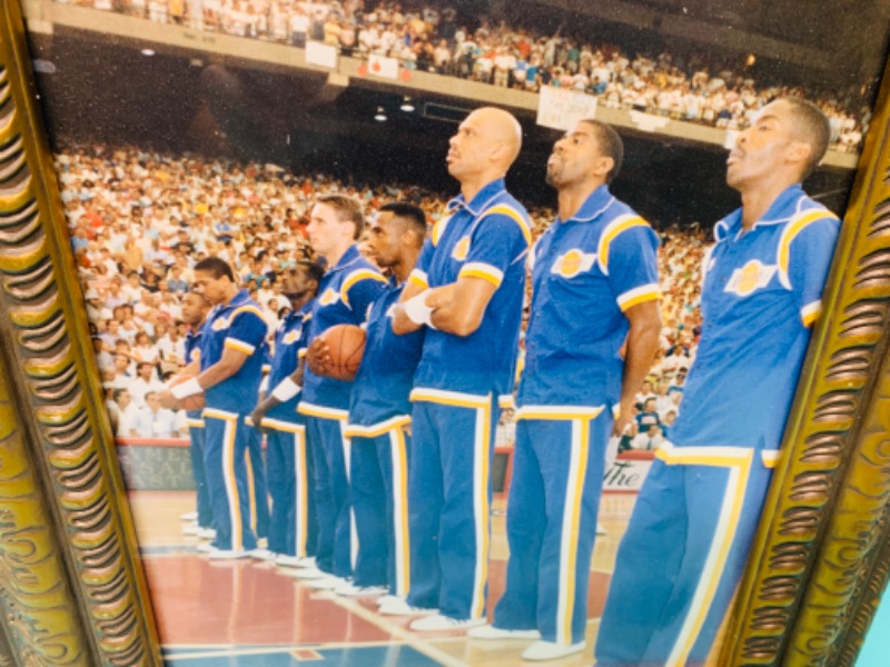 Photo 2 of 803268…framed vintage Los Angeles Lakers photo 