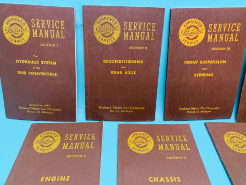 Photo 2 of 803276…vintage packard approved service manuals 