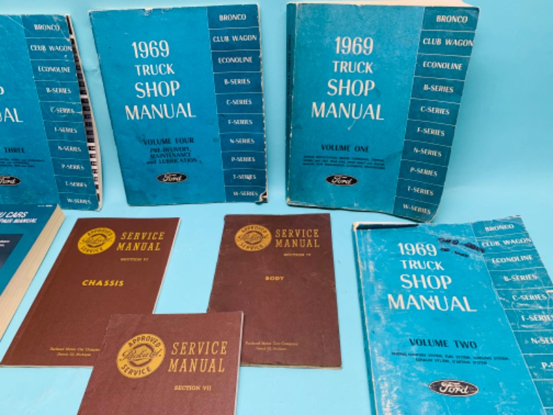 Photo 2 of 803277…vintage shop and auto service manuals 