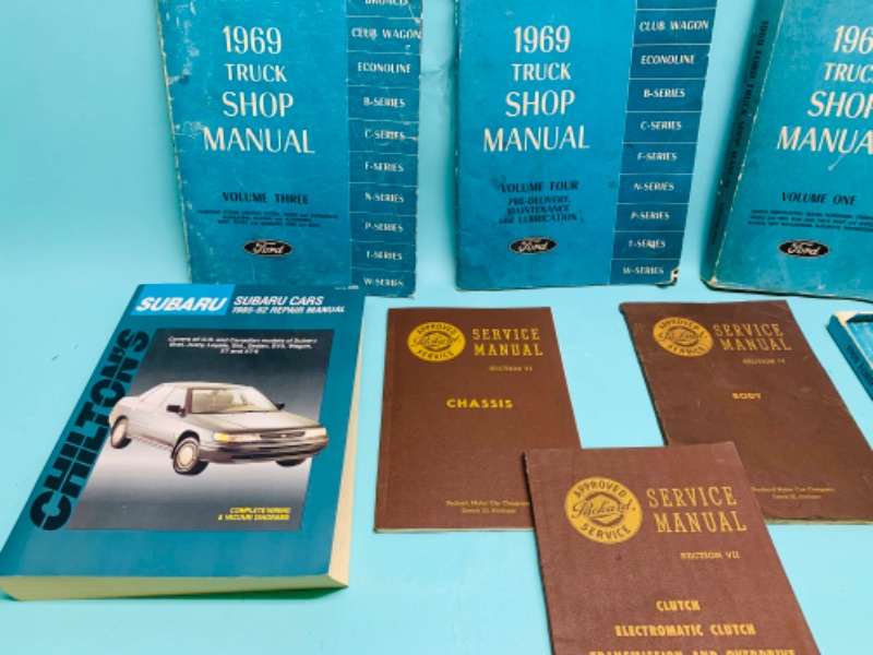 Photo 3 of 803277…vintage shop and auto service manuals 