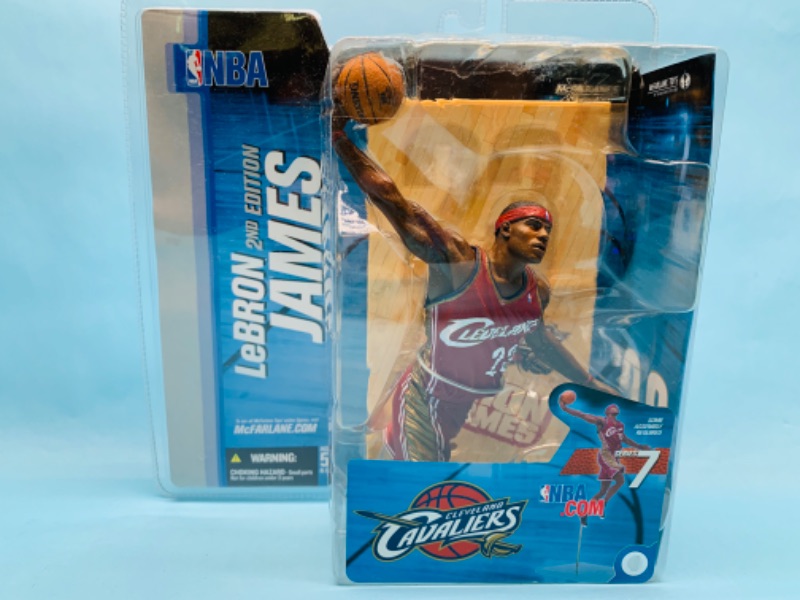 Photo 2 of 803308…LeBron James mcfarlane toys figure in original package 