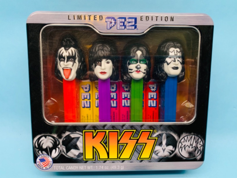 Photo 1 of 803324…kiss Pez limited edition tin