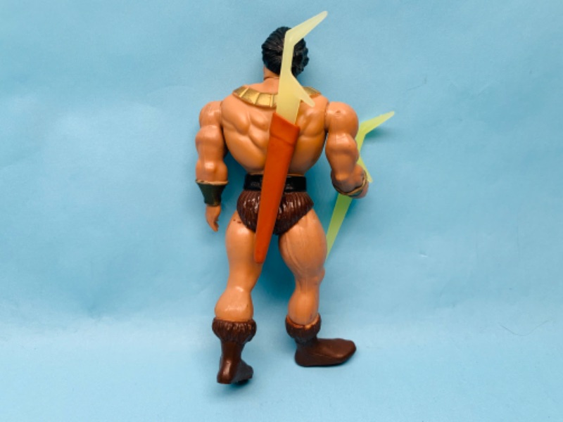 Photo 2 of 803327…vintage 1983 John Blackstar filmation  figure with weapons 