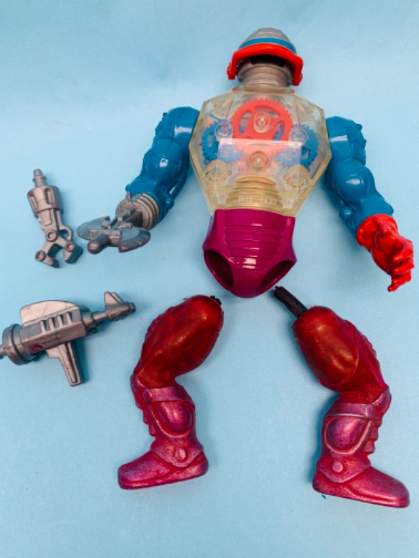 Photo 1 of 803334…vintage masters of the universe roboto action figure-complete- needs leg repair 