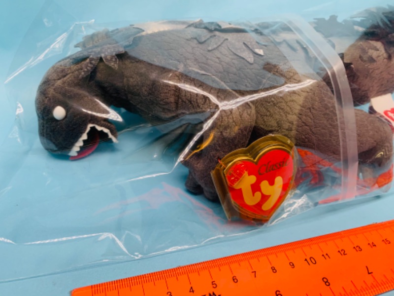 Photo 2 of 803350…TY beanie baby Godzilla in plastic bag 