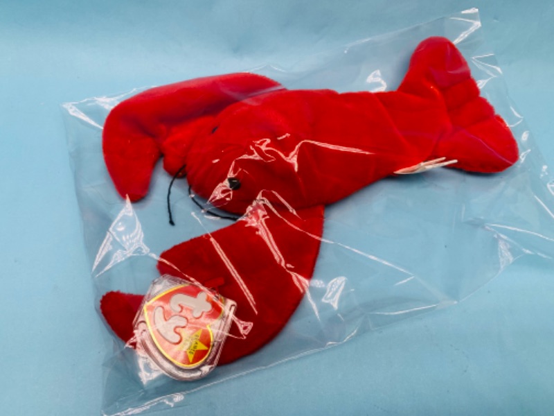 Photo 1 of 803358…TY beanie baby Pinchers in plastic bag 