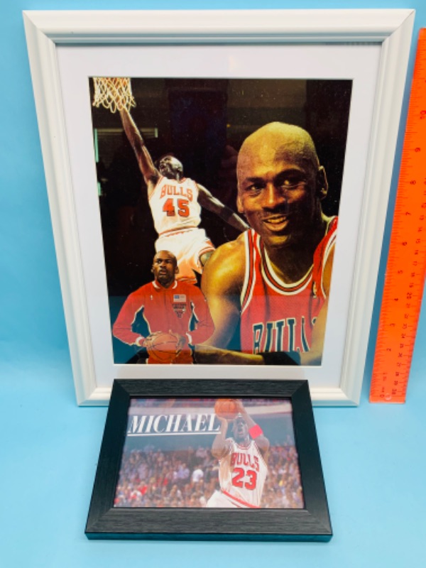 Photo 1 of 803362…2 framed Michael Jordan pictures- 8x10 and 5x7