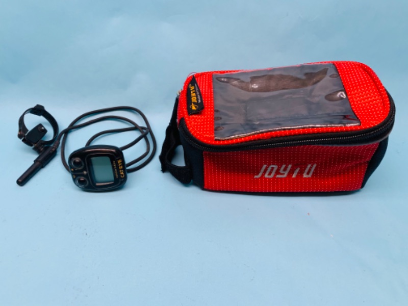 Photo 1 of 803376…bike phone bag and bike pedometer 