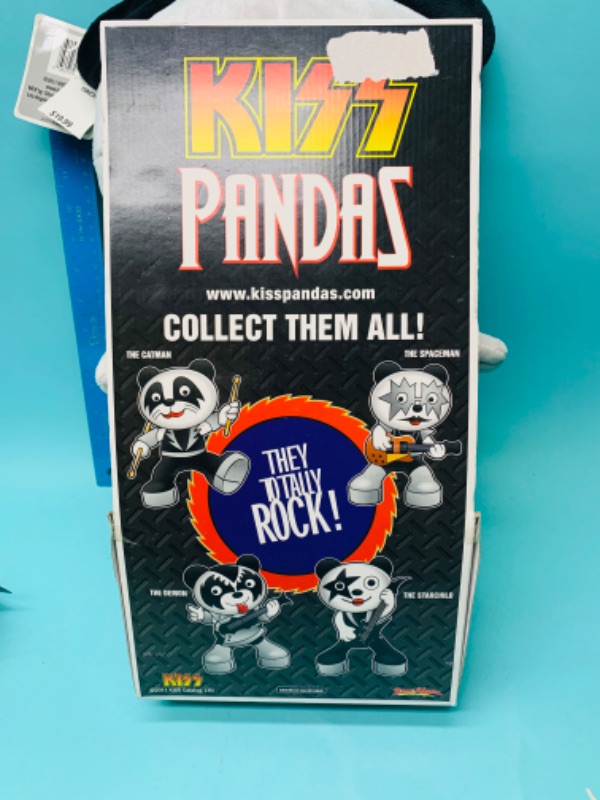 Photo 2 of 803433…17 inch kiss pandas Paul Stanley the starchild plush in original box