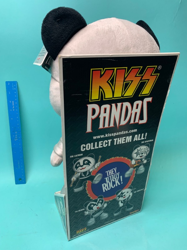 Photo 2 of 803434…17 inch kiss pandas Gene Simmons the demon plush in original box 